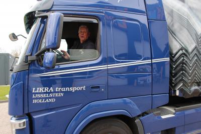 Onderweg met onze chauffeur